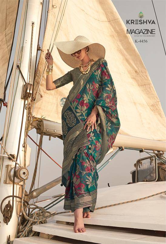 Kreshva magazine Surat saree wholesale market online